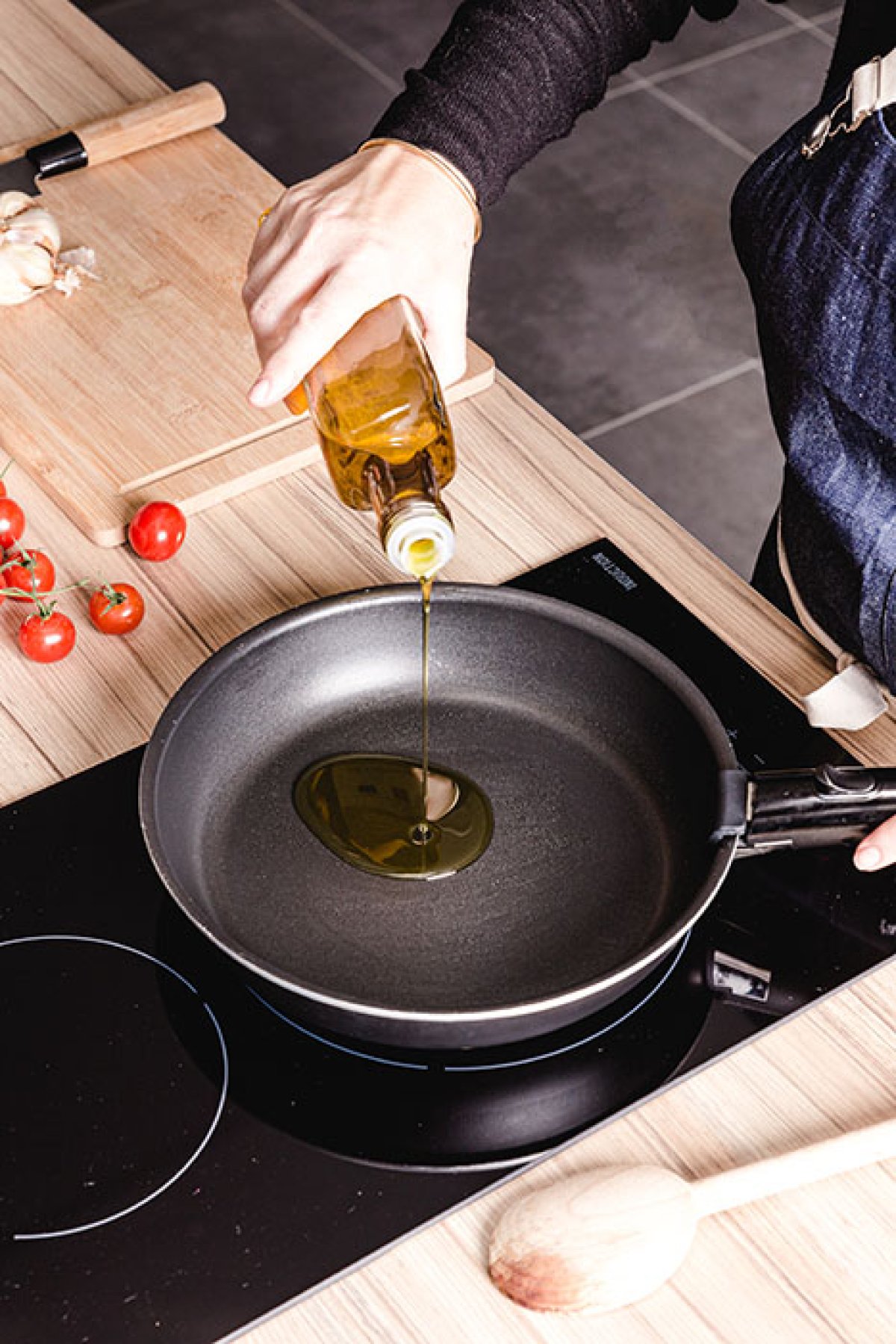 Cuisson à l'huile d'olive