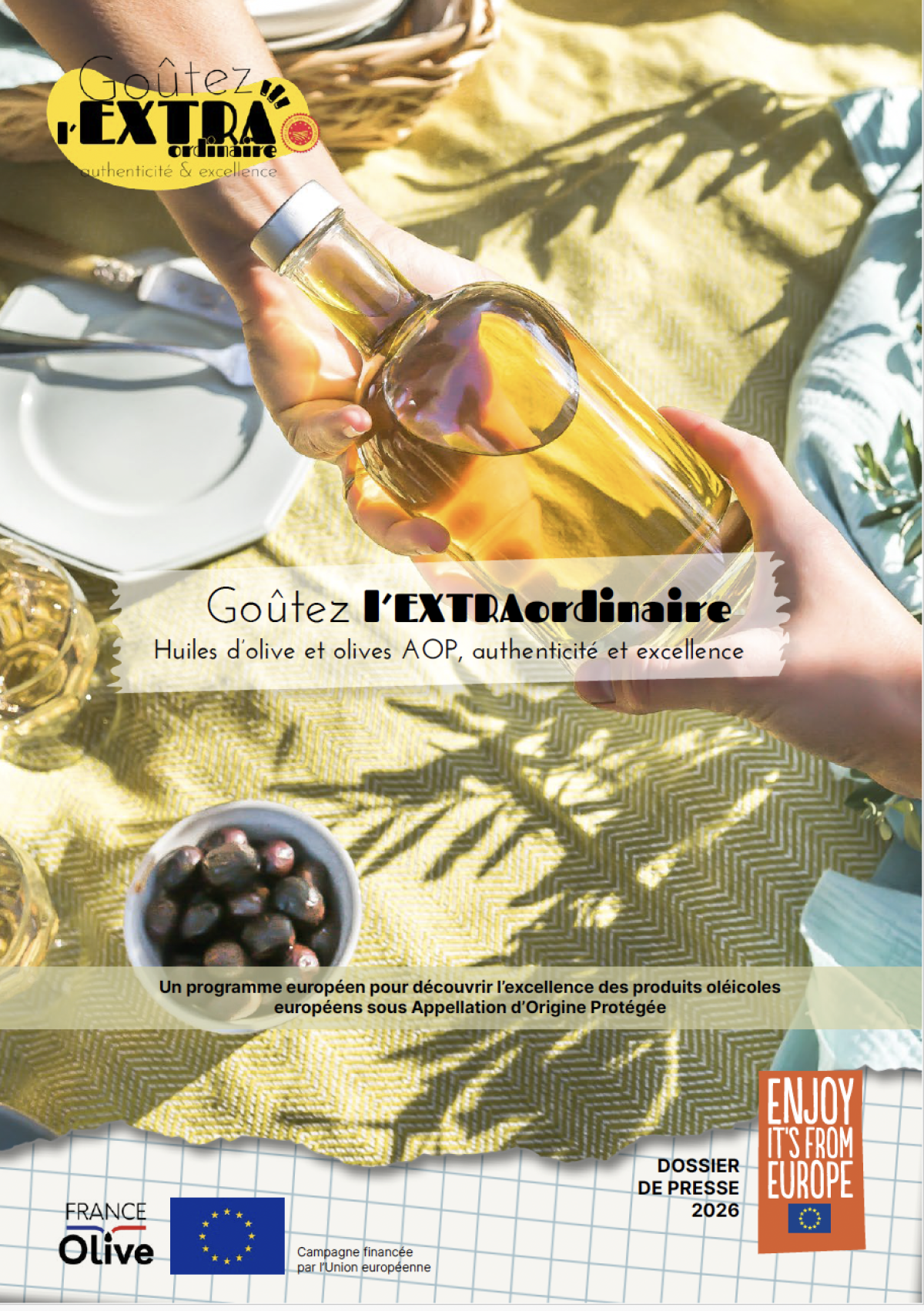 Couverture du dossier de presse