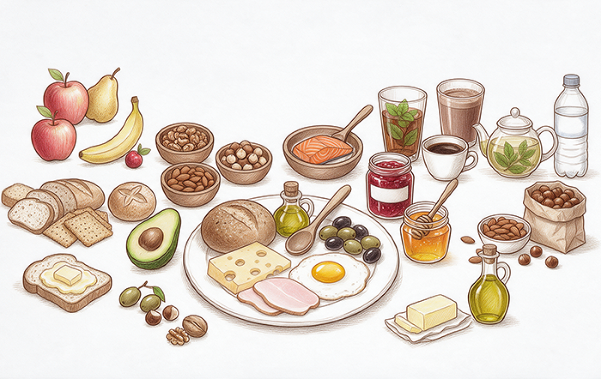 Les essentiels du petit déjeuner